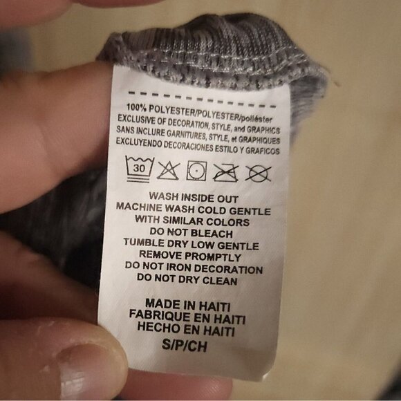 NBA Memphis Grizzlies Grey Athletic Top Small - Picture 5 of 5